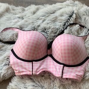 NWOT TORRID Striped Push Up Plunge Bra